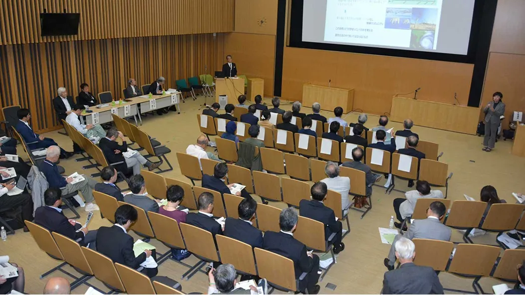 水辺の利活用に関する区民集会の様子